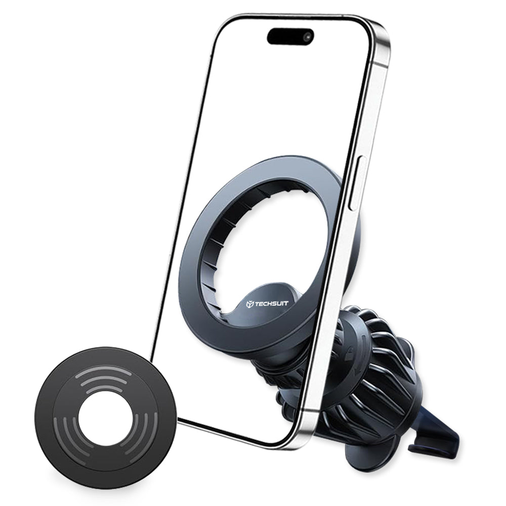 Magnetni avtomobilski nosilec Techsuit S1, Univerzalen, Črn