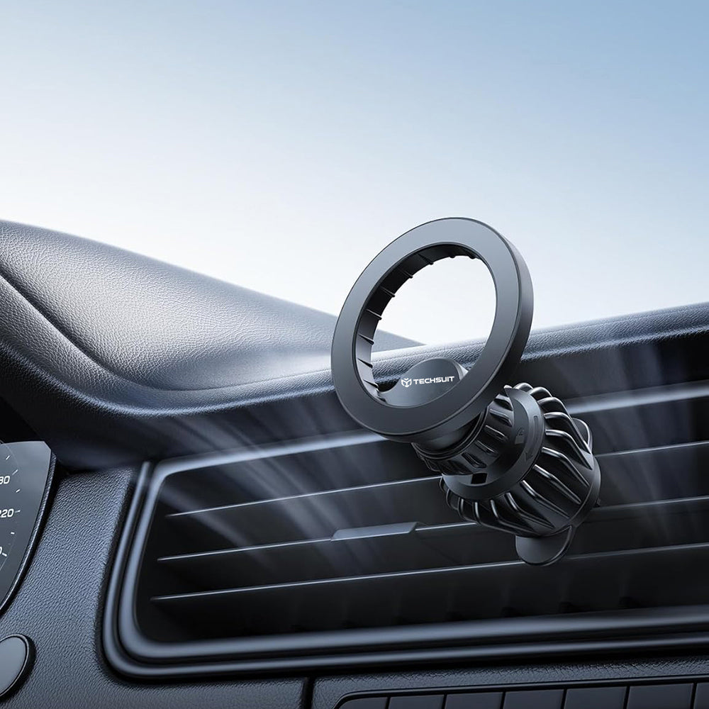Magnetni avtomobilski nosilec Techsuit S1, Univerzalen, Črn
