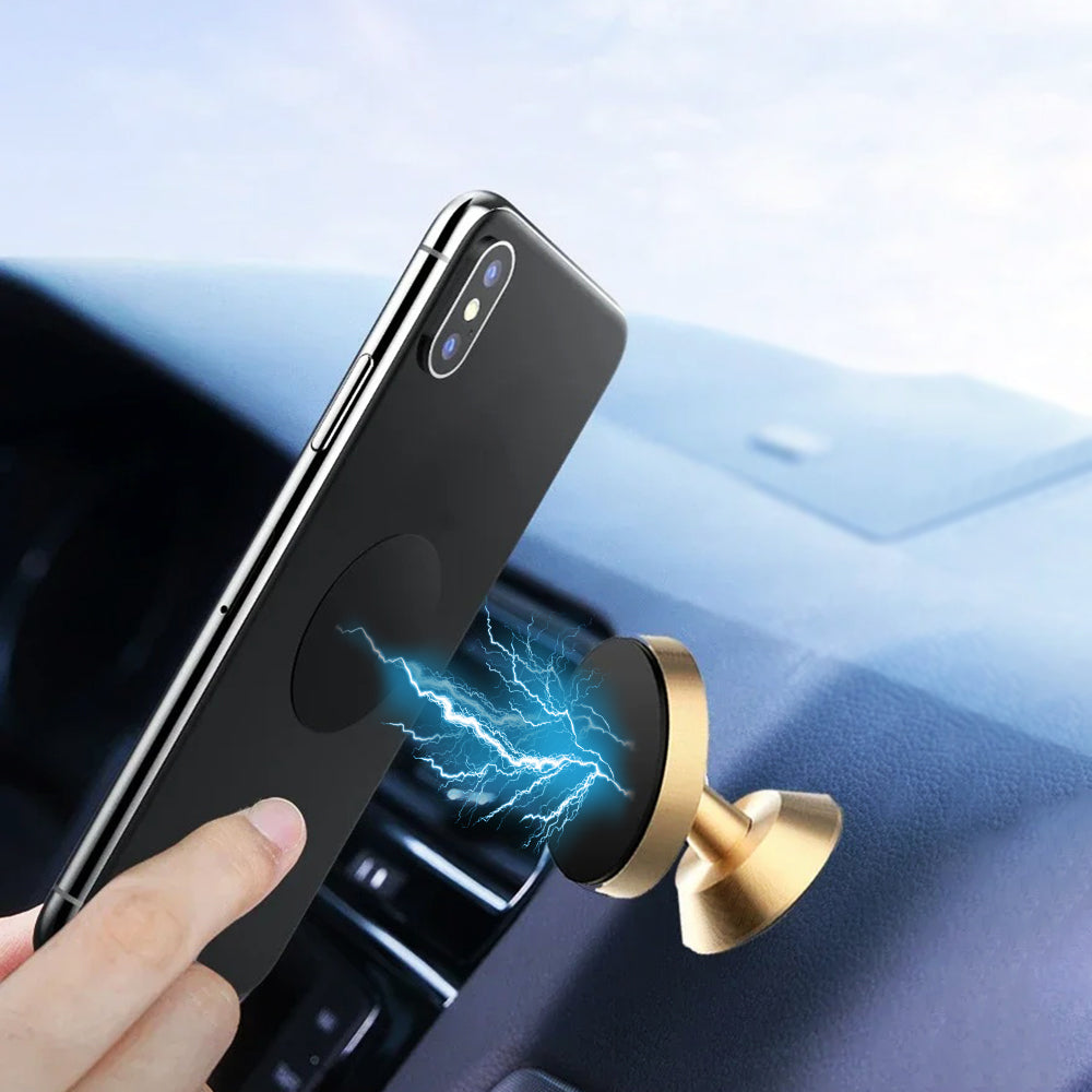 Magnetni avtomobilski nosilec Techsuit S10, Univerzalen, Črn