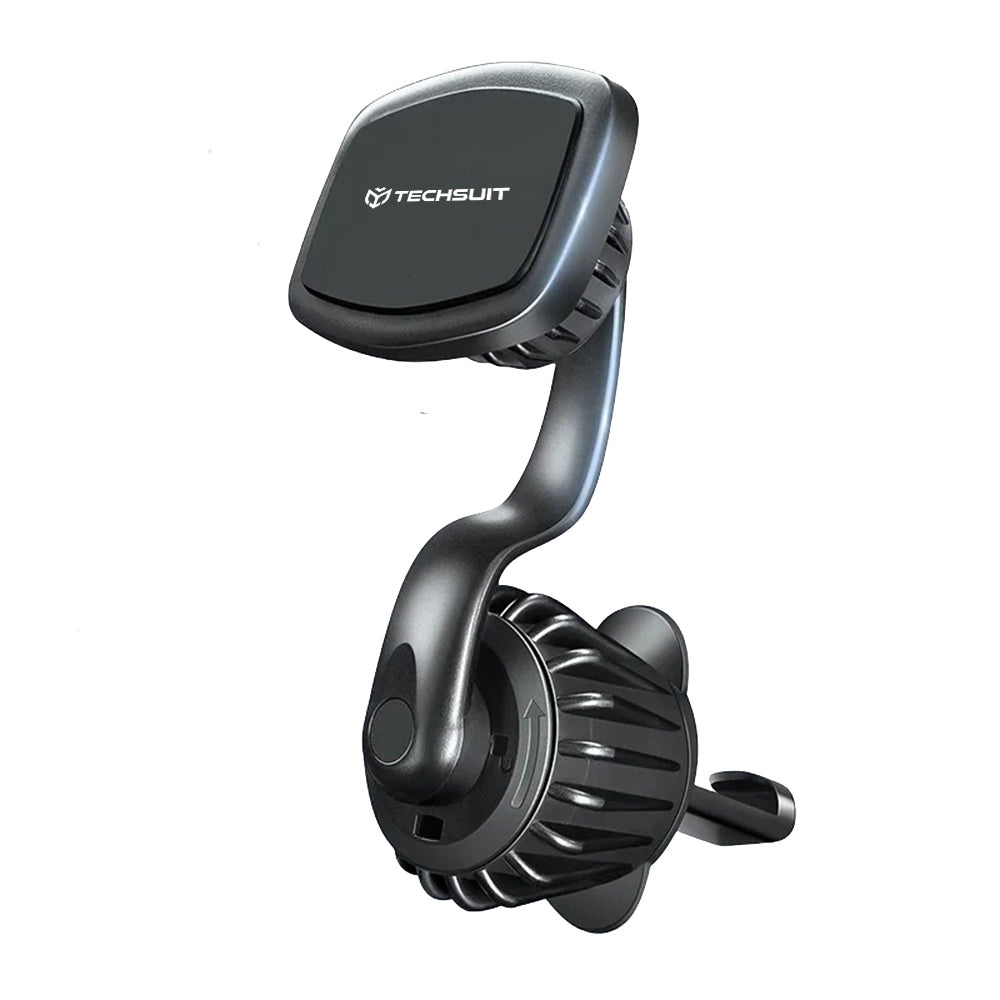 Magnetni avtomobilski nosilec Techsuit S3, Univerzalen, Črn