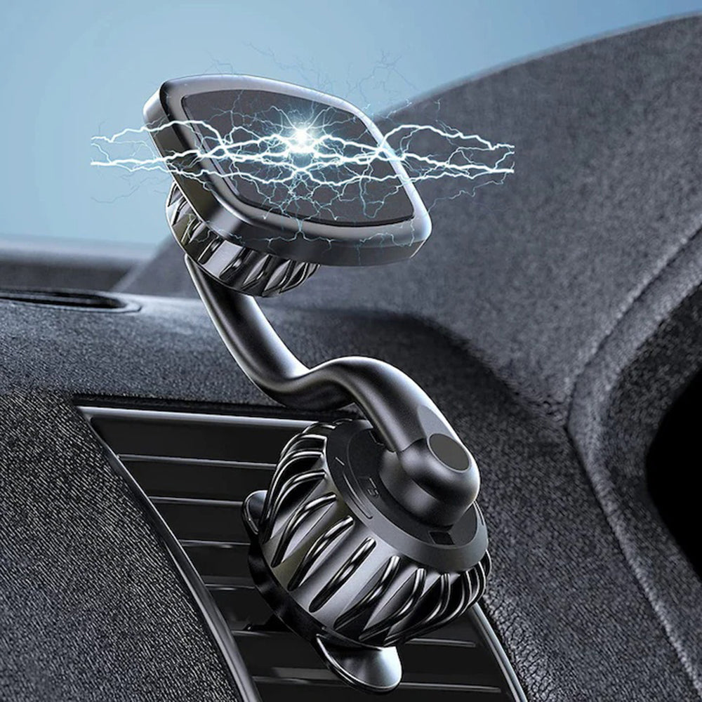 Magnetni avtomobilski nosilec Techsuit S3, Univerzalen, Črn