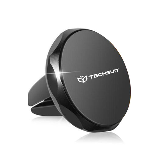 Magnetni avtomobilski nosilec Techsuit S9, Univerzalen, Srebrn.