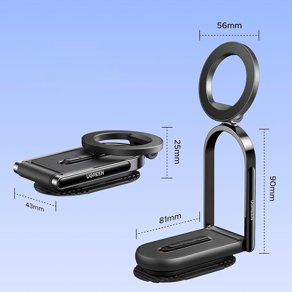 Magnetni avtomobilski nosilec UGREEN LP924 (65186), Univerzalen, Črn