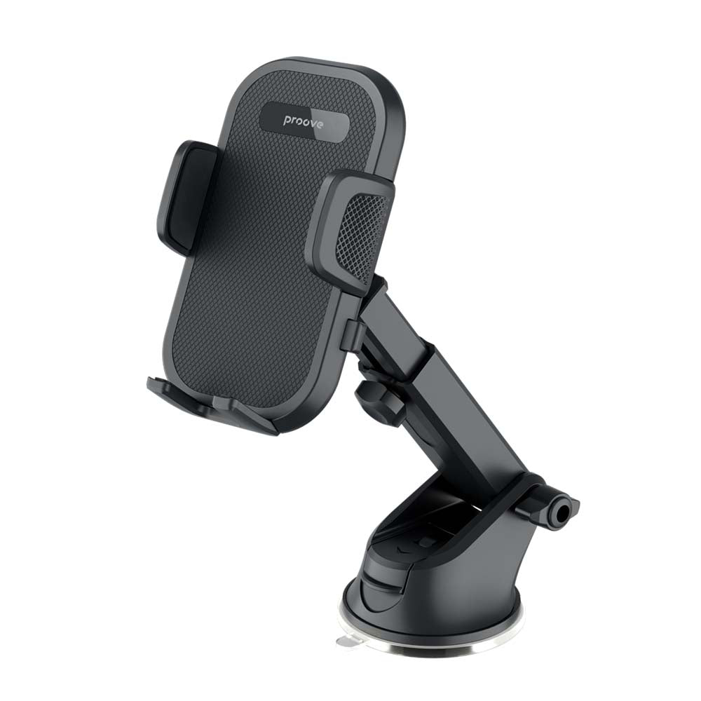 Proove Longway Plaid Car Holder, 4.7inch - 6.9inch, Black CHLP00000001