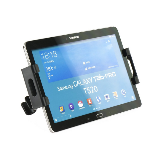 Nosilec za avto za naslon za glavo Baseus BackSeat za telefon / tablico, 4,7 palca - 12,9 palca, črn, ponovno zapakiran SUHZ-01
