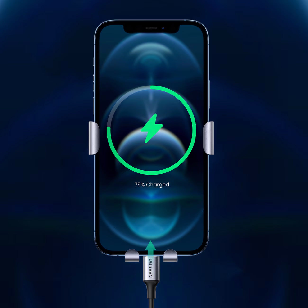 Nosilec za avto UGREEN LP274, univerzalni, črn