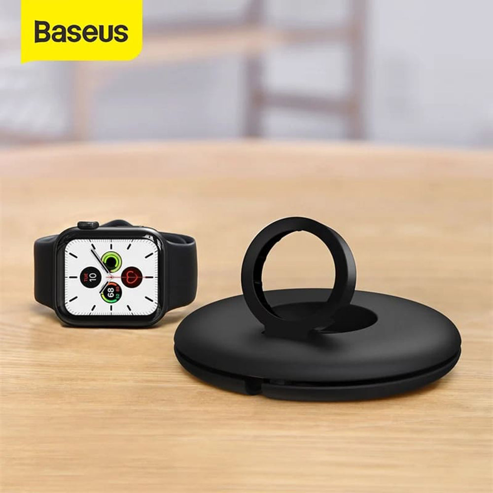 Nosilec Baseus BS-W511R za brezžični polnilec Apple Watch Series, črn ACSLH-02