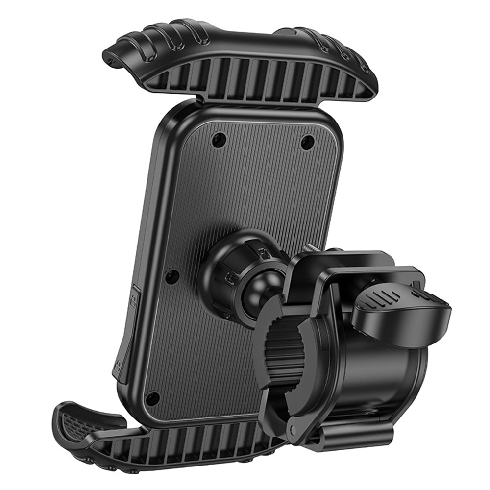 Nosilec za kolo motorno kolo Borofone BH105 Basalt, 4.7inch - 7inch, Črn