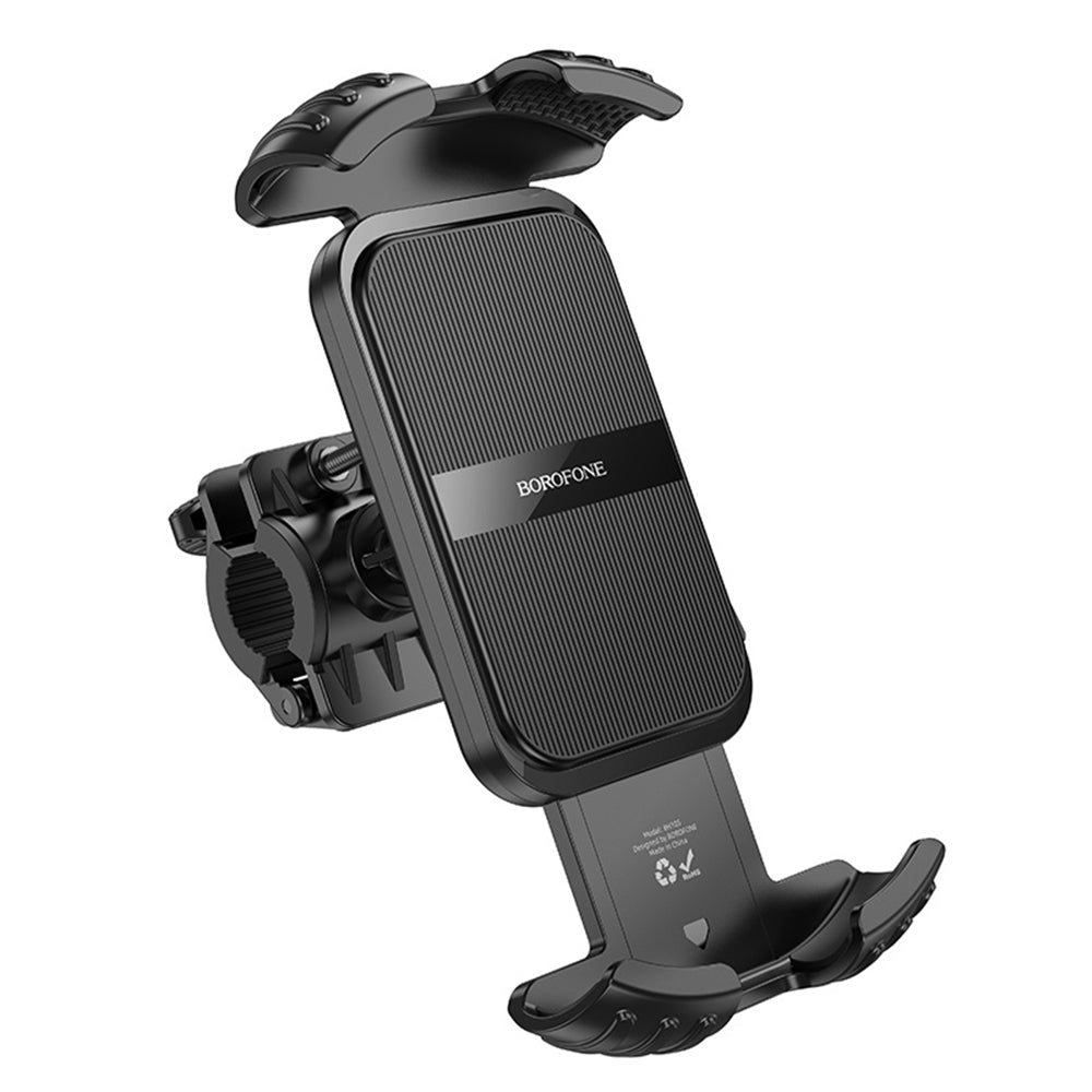 Nosilec za kolo motorno kolo Borofone BH105 Basalt, 4.7inch - 7inch, Črn