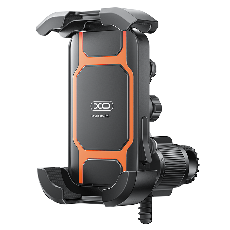 Nosilec za kolo in motor XO Design C201, 4,5 palca - 7 palcev, črno oranžen