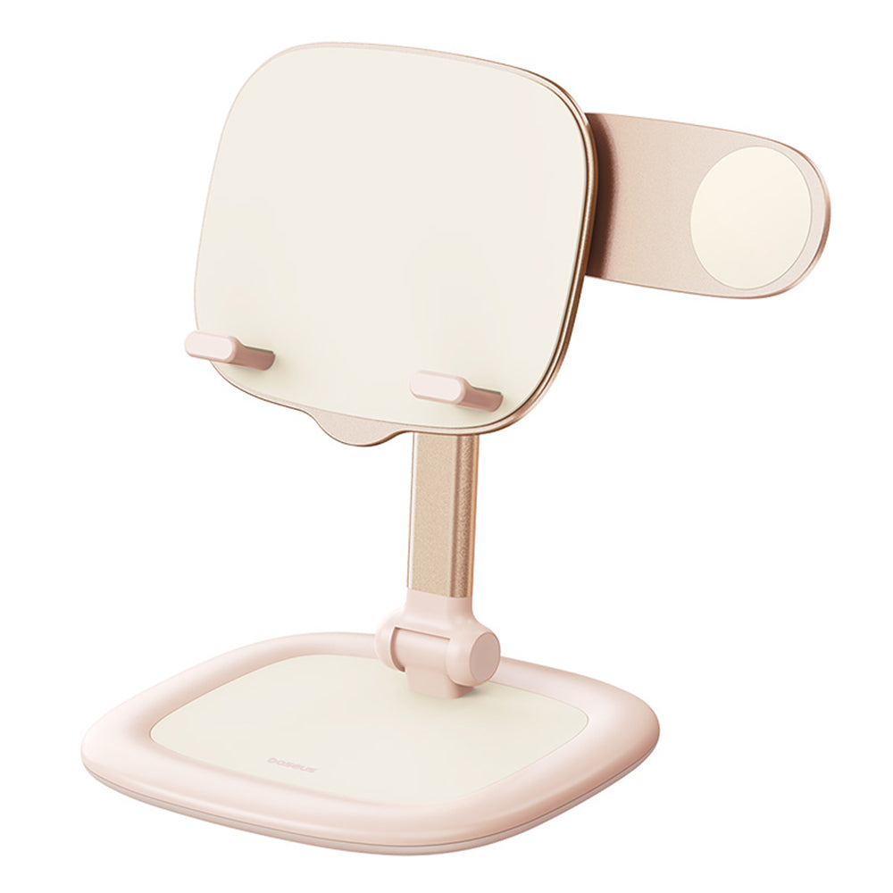 Nosilec za pisalno mizo Baseus Seashell Dual, Univerzalen, Roza B10451501411-00
