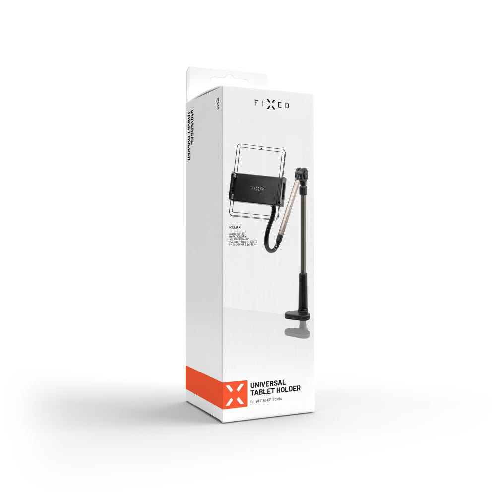 Nosilec za mizo Fixed Relax, 7inch - 13inch, črn