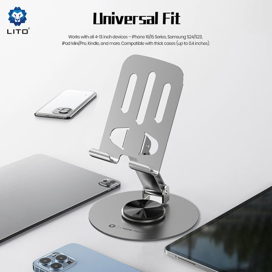 Pisarniško stojalo Lito LT-H01, Univerzalno, Sivo