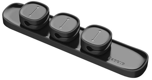 Organizator za kable Baseus Peas, magnetni, črn ACWDJ-01