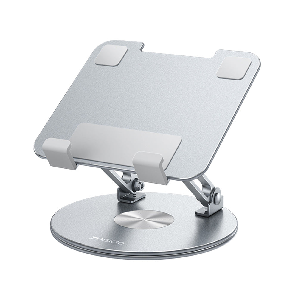 Nosilec za mizo Yesido C293 za telefon / tablico, 4.5inch - 13inch, Srebrn.