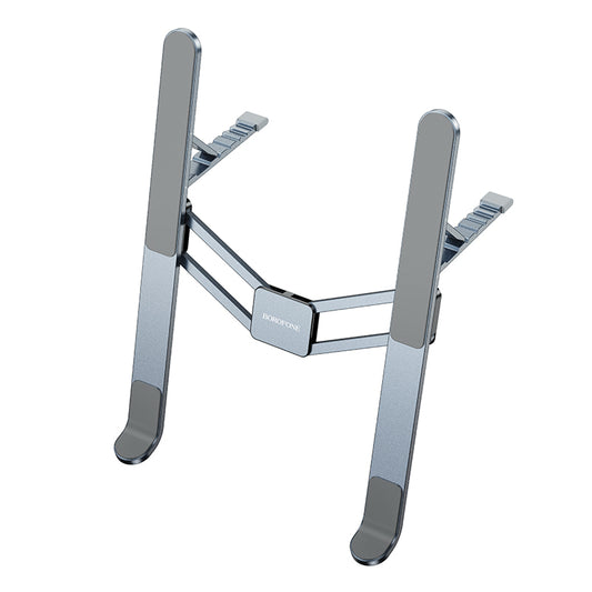 Nosilec Borofone BH117 Graceful za prenosnik do 15,6 palca, siv