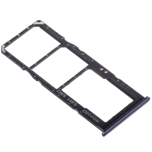 Nosilec kartice SIM - Samsung Galaxy A30s A307, dve kartici SIM, črn