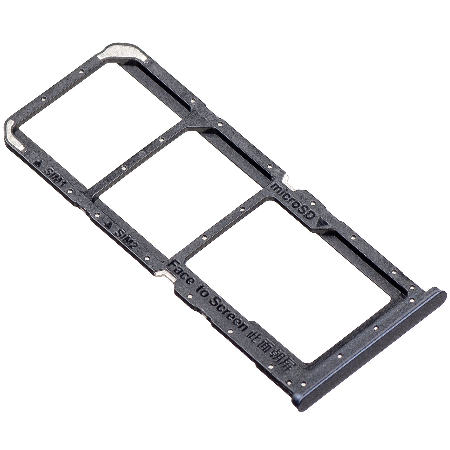 Nosilec SIM kartice - Oppo A54 5G, črna