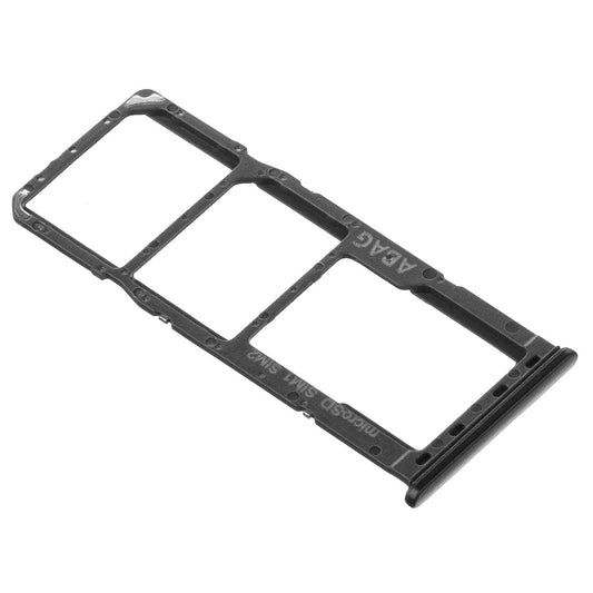 Nosilec kartice SIM - Samsung Galaxy A21s A217, črna, servisni paket GH98-45392A