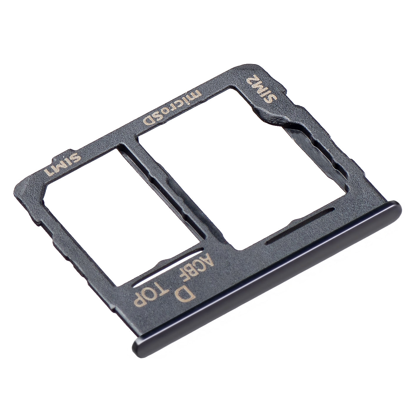 Nosilec za kartico SIM - Samsung Galaxy A32 5G A326, črn