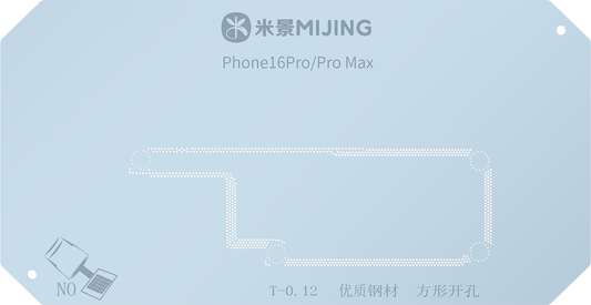 Delovna podpora za reballing Mijing Z20 za Apple iPhone 16 serijo