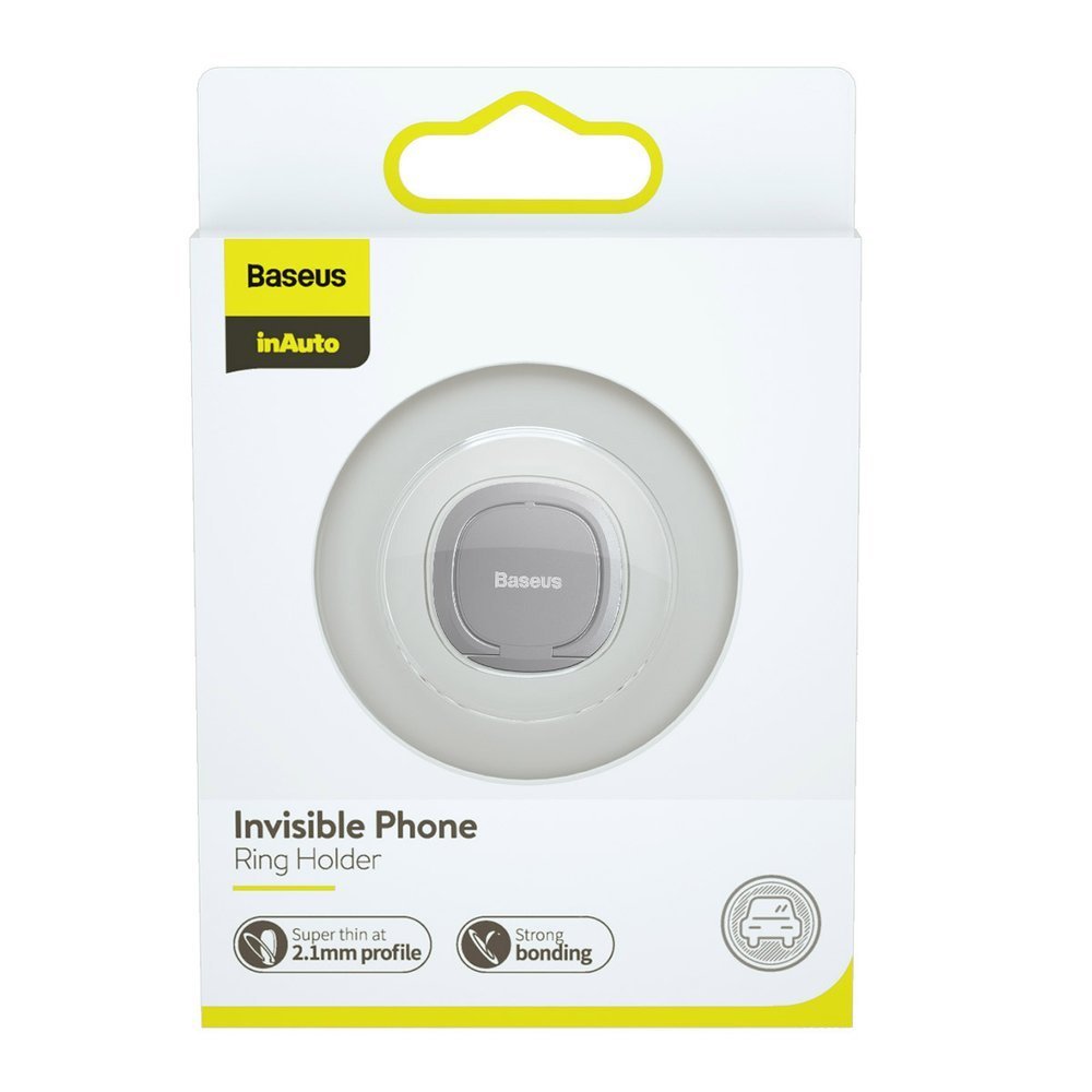Podstavek za prstan Baseus Invisible, Univerzalen, Srebrn SUYB-0S