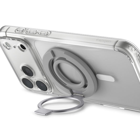 Nosilec za prst Spigen Dual Pop Mag S, univerzalen, siv AMP11736