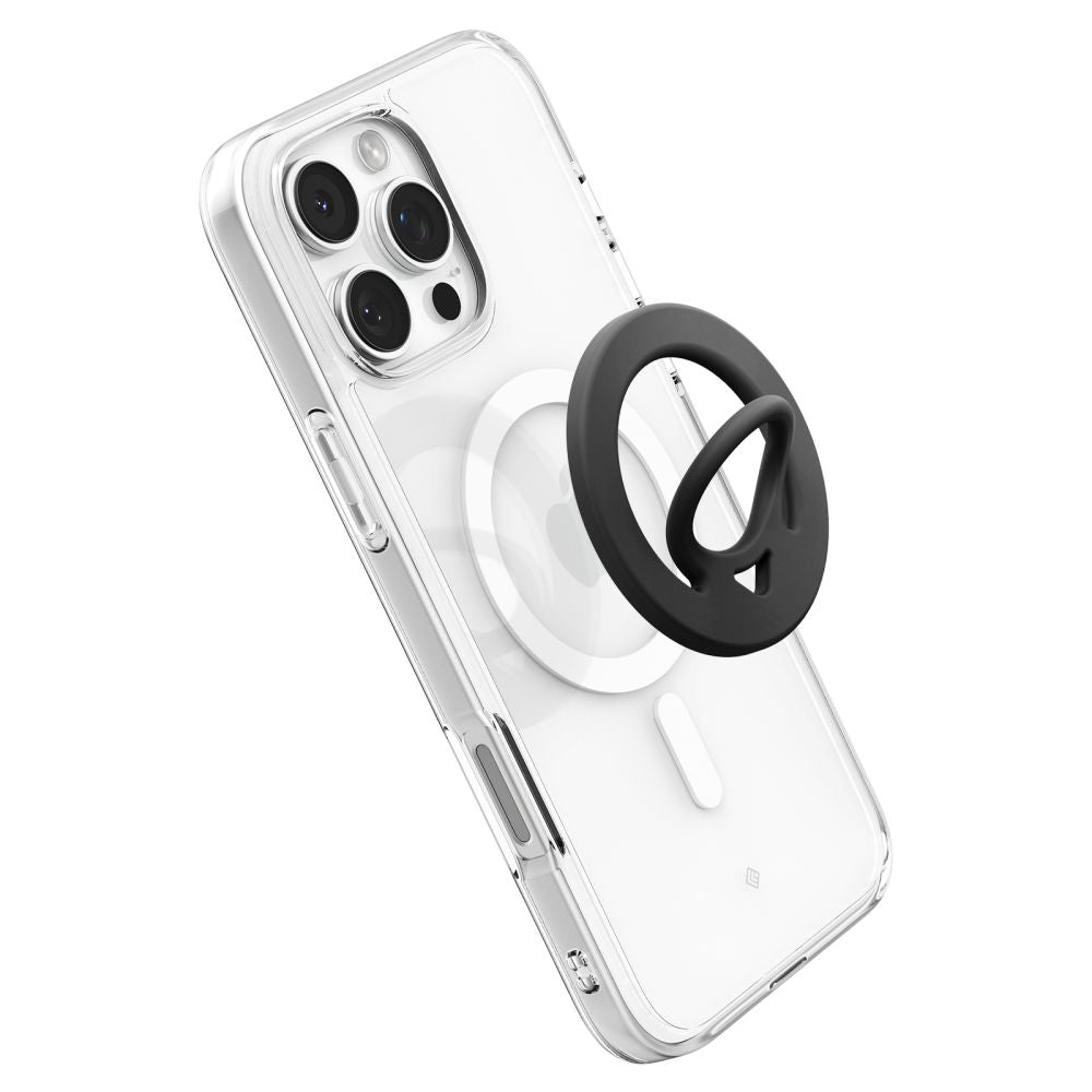 Nosilec prstana Spigen Dual Pop, univerzalen, črn AMP08886