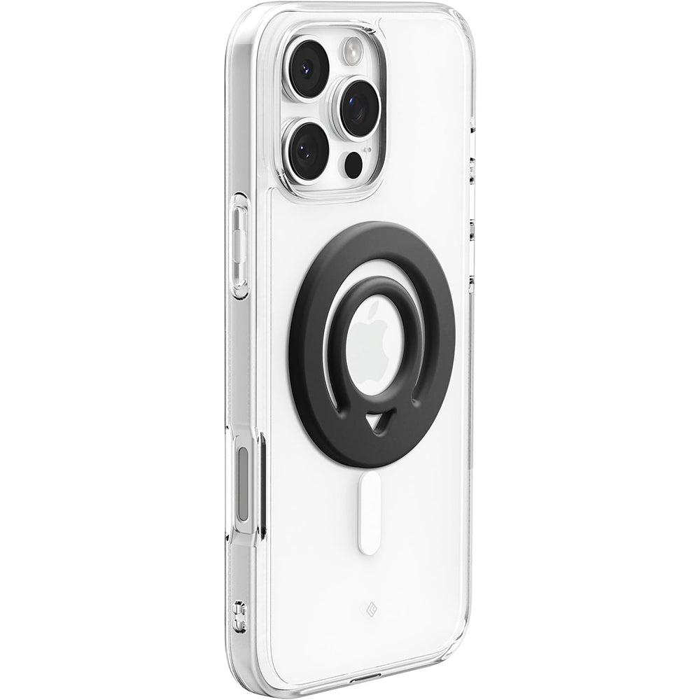 Nosilec prstana Spigen Dual Pop, univerzalen, črn AMP08886