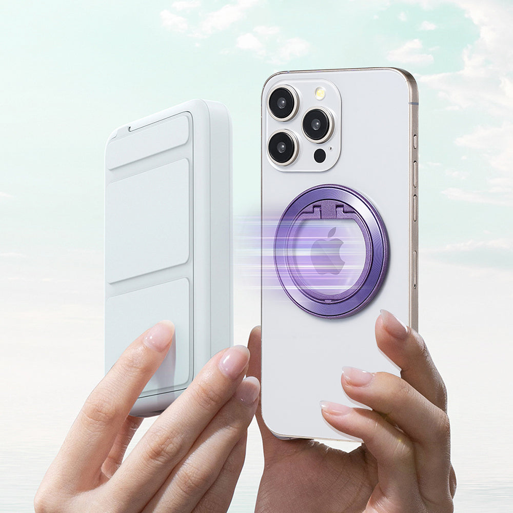 Nosilec prstan Techsuit MPR2, Univerzalen, Burgundski