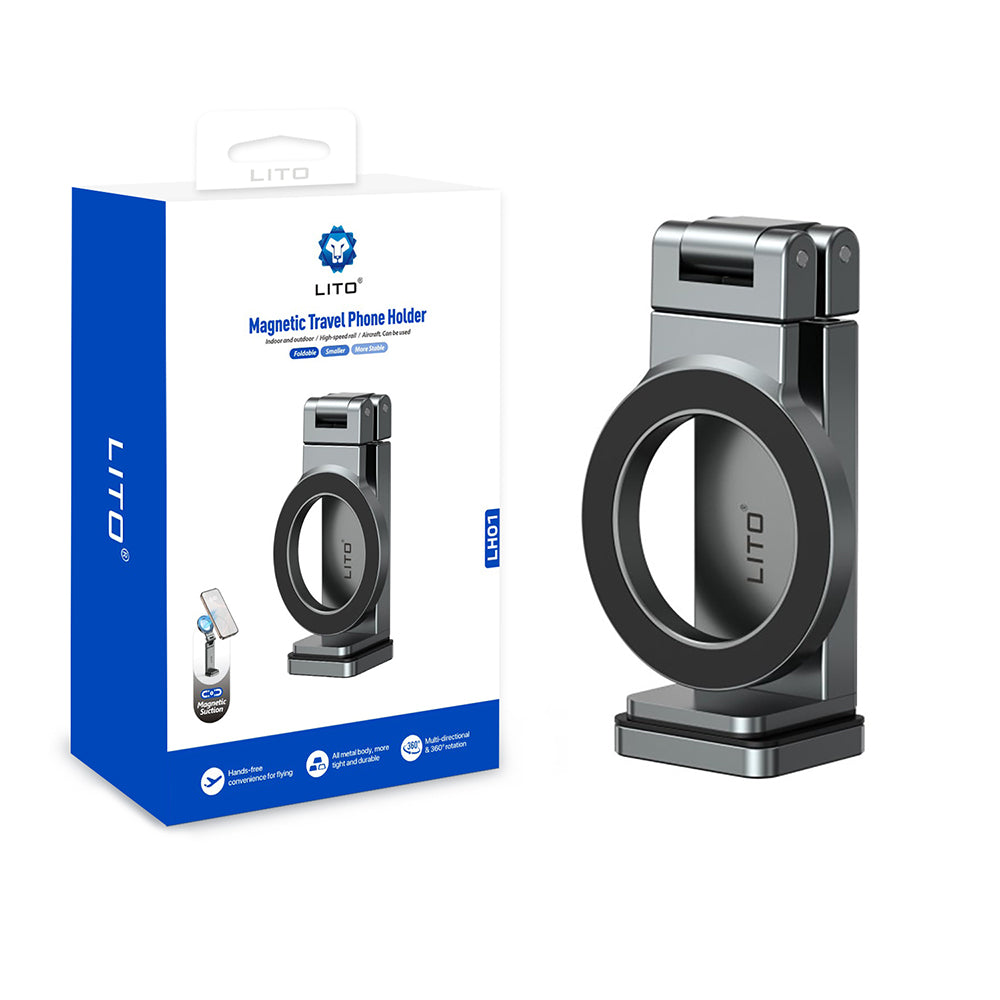 Magnetni nosilec Lito LH01, Univerzalen, Siv