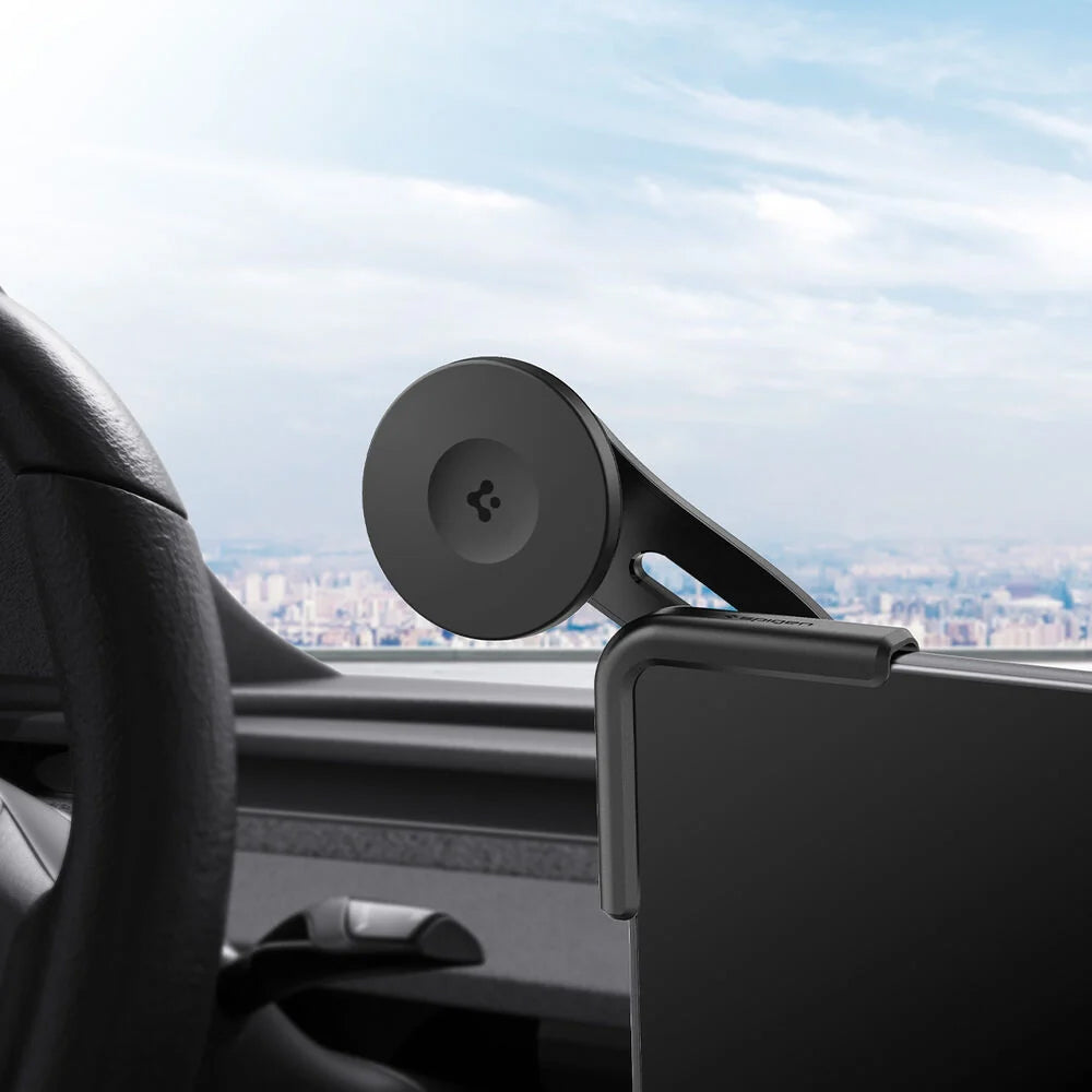 Magnetni nosilec Spigen OneTap za Tesla navigacijo, univerzalen, črn ACP07869
