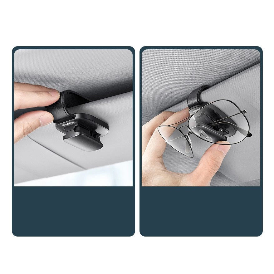 Baseus Platinum Platinum Clip for Glasses, Silver ACYJN-B0S