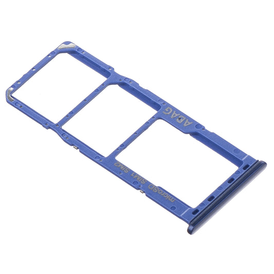 Nosilec kartice SIM - Samsung Galaxy A21s A217, modra, servisni paket GH98-45392C