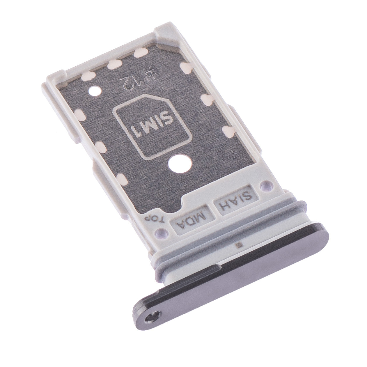 Nosilec za SIM Samsung Galaxy S23 Ultra S918, Dual SIM, črn (Phantom Black)