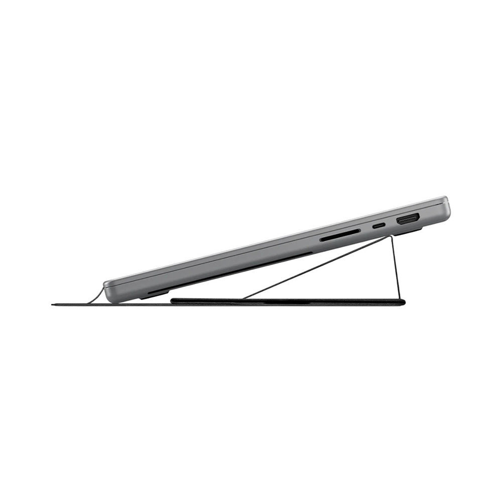 Spigen Slim Fold LD201-S8 nosilec za prenosnike do 16 palcev, črn AMP11117