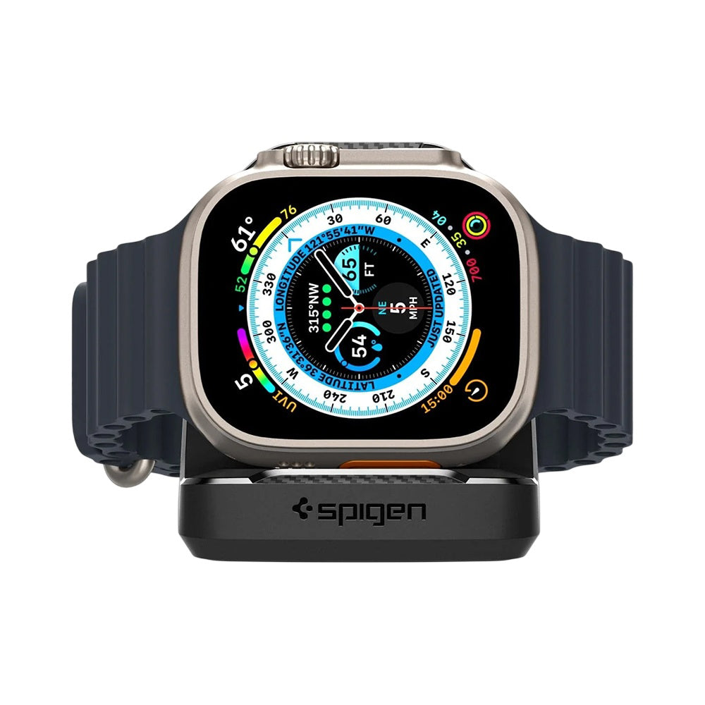 Stojalo Spigen Rugged Armor za Apple Watch Series, črno AMP05764