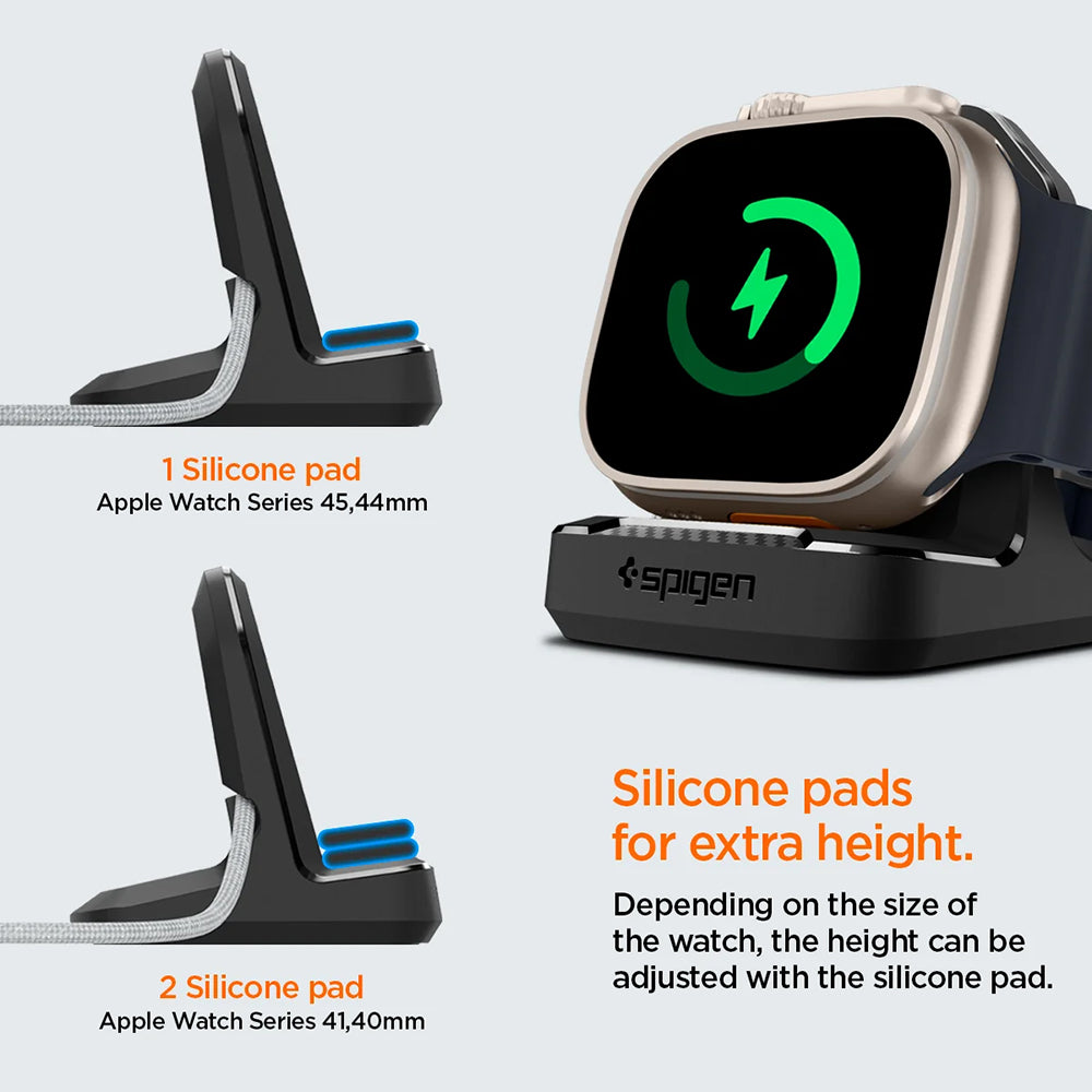 Stojalo Spigen Rugged Armor za Apple Watch Series, črno AMP05764
