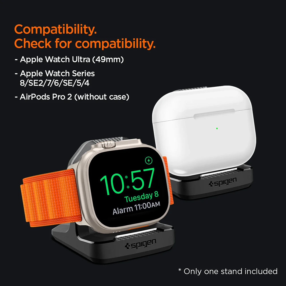 Stojalo Spigen Rugged Armor za Apple Watch Series, črno AMP05764