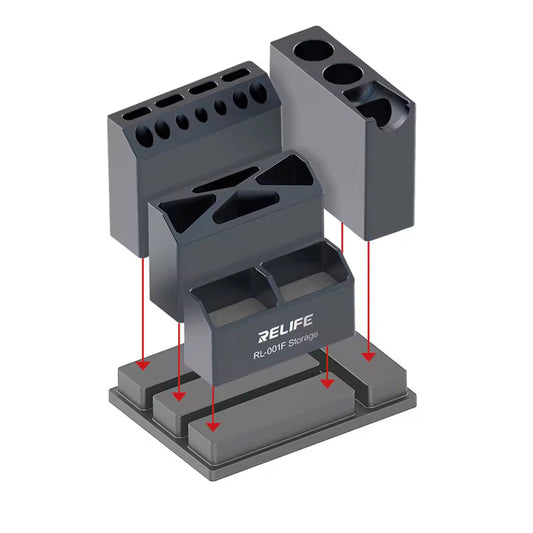 Relife RL-001F Screwdriver Holder, Gray