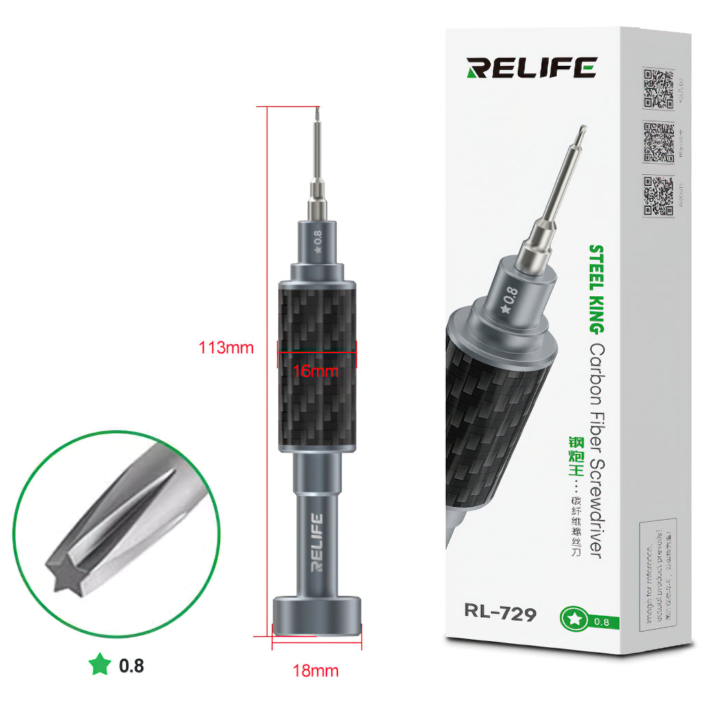 Izvijač Relife RL-729, Pentalobe 0.8mm