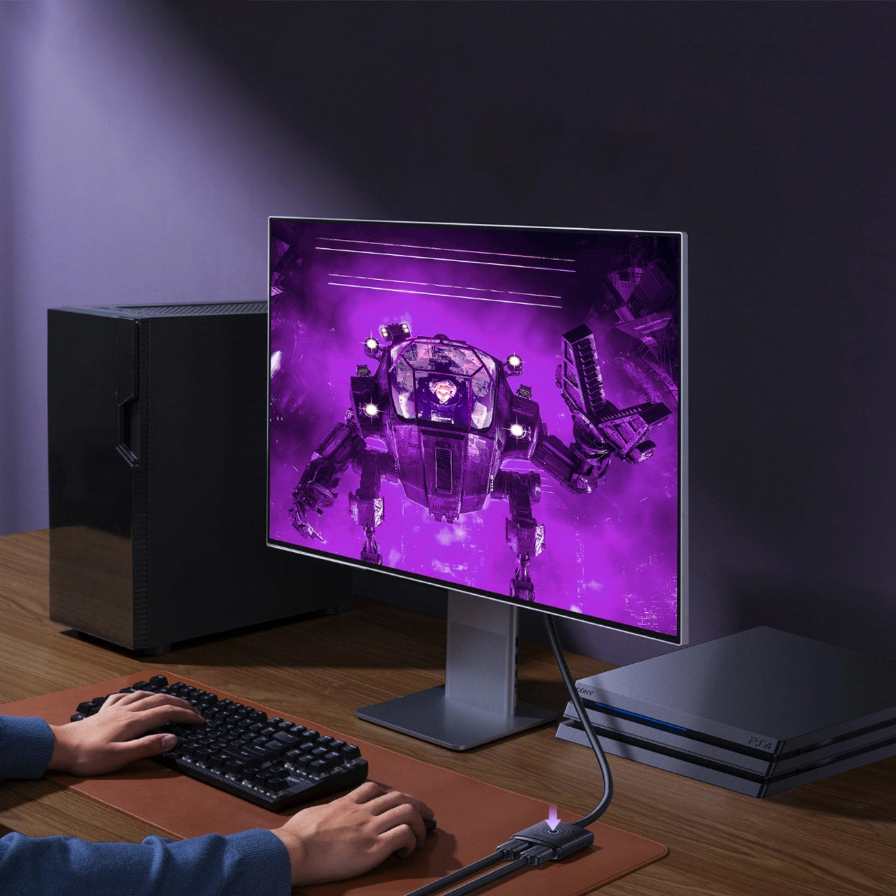 Switch Video Baseus AirJoy Cluster Bidirectional, Črn B01331105111-01