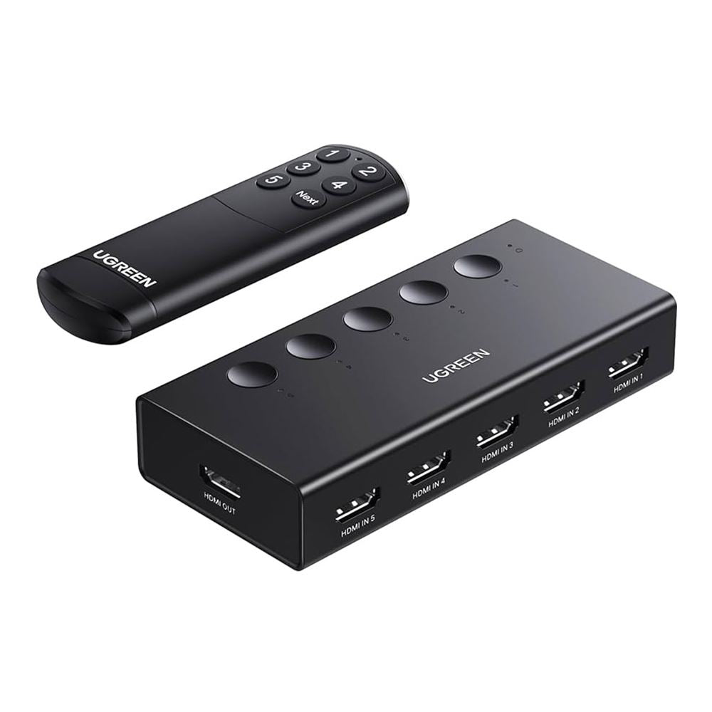 Stikalo za video HDMI UGREEN CM568 (90512), črno