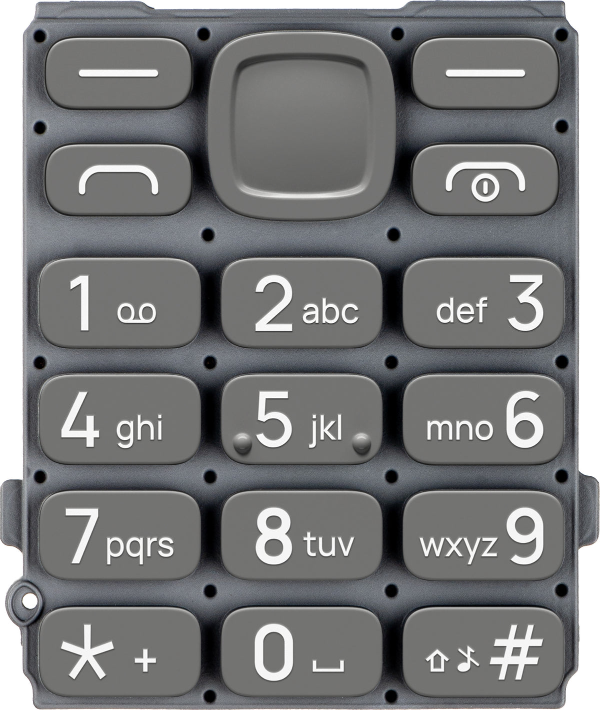 Tipkovnica Latina HMD 130 Music, Siva, Service Pack SP20Z14Z1457Y