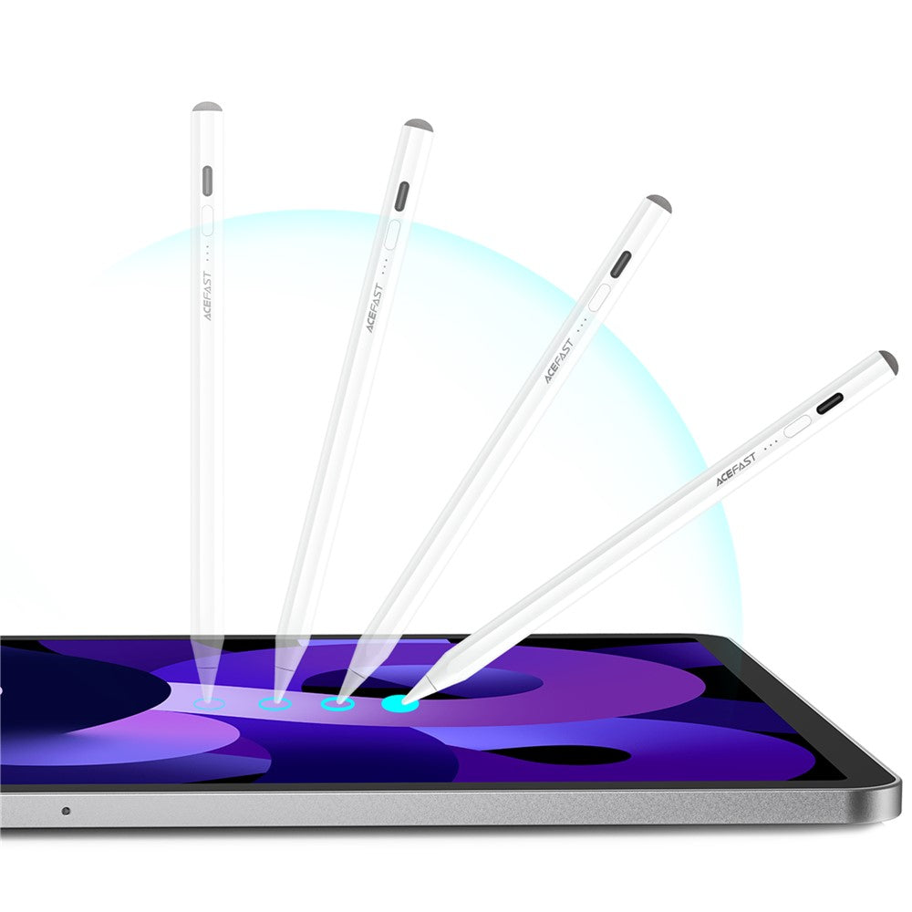 Touch Pen Acefast V2 za Apple iPad, Aktivna različica, Bel