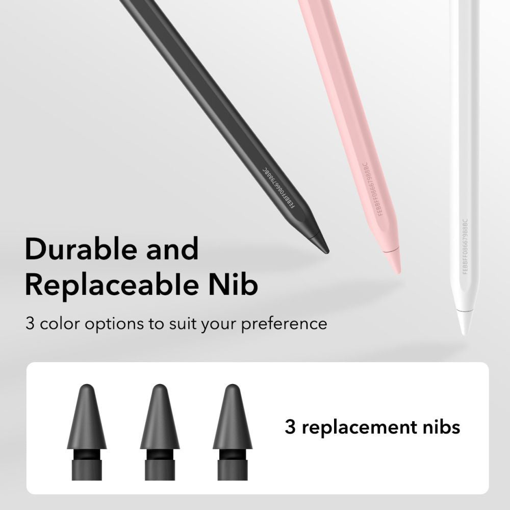 Touch Pen ESR Geo za Apple iPad, Aktivna različica, Črna