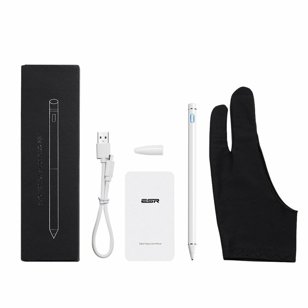 Touch Pen ESR K838, Aktivna različica, Bela