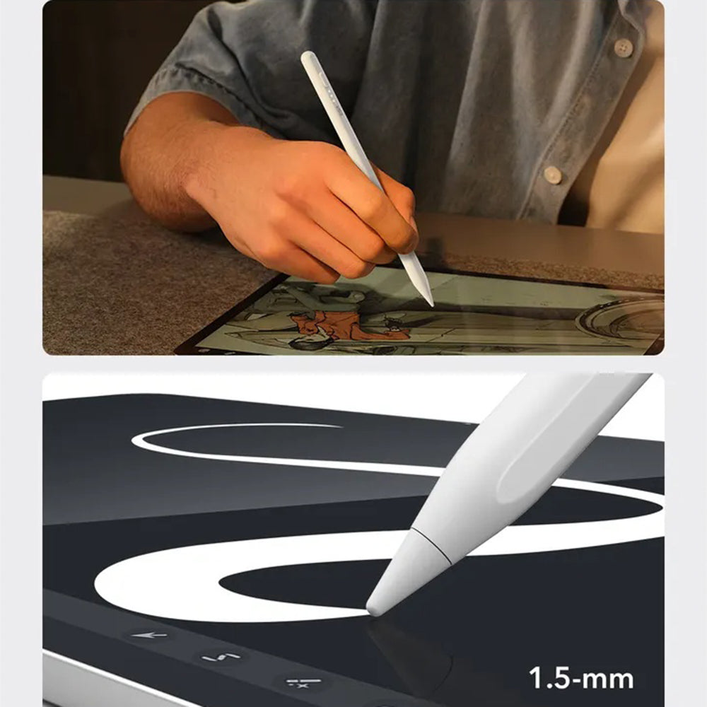 Touch Pen ESR za Apple iPad, Aktivna različica, Bela