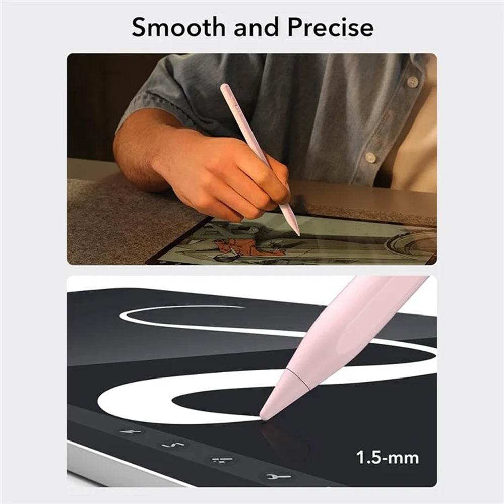 Touch Pen ESR za Apple iPad, Aktivna različica, Roza