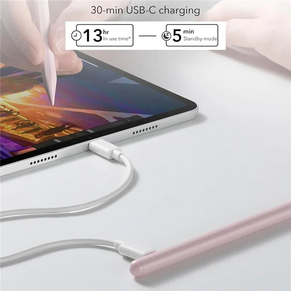 Touch Pen ESR za Apple iPad, Aktivna različica, Roza